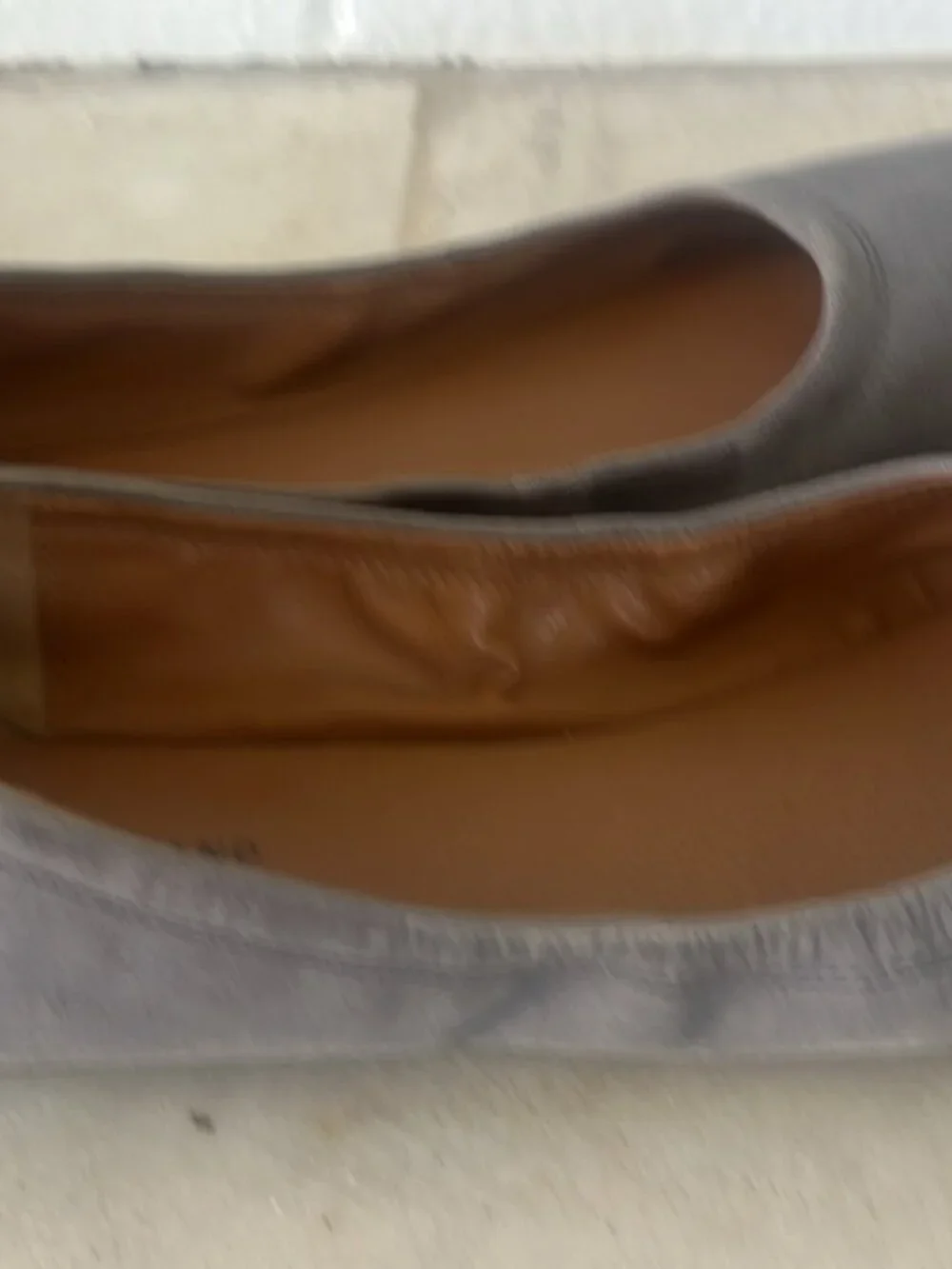 Lucky Brand Grey Ballet Flats - Size 9